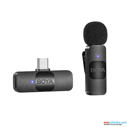 BOYA BY-V10 2.4GHZ WIRELESS MICROPHONE (6M)